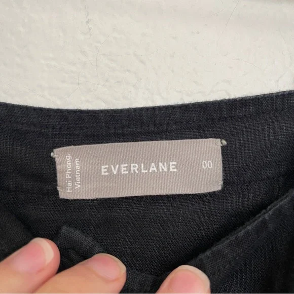 Black Button-Up Women's Top - Picture 7 of 7